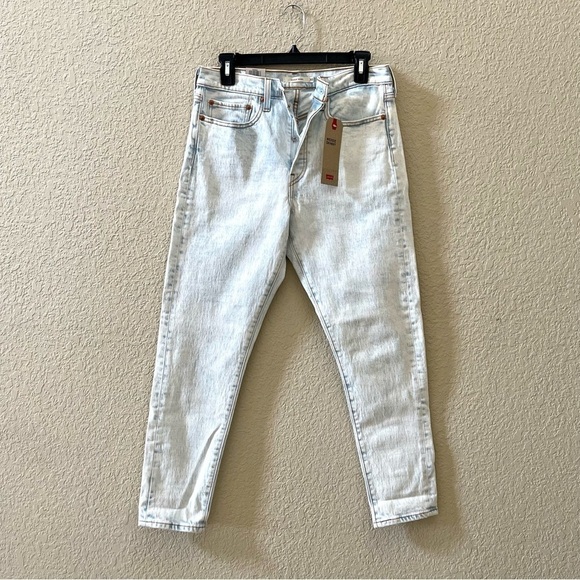 Levi’s Wedgie Jeans Pant High Skinny Light Denim Blue Festival Grunge Y2K NWT - Picture 2 of 15